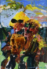 Joseph McWilliams Rua, On the March, Mixed Media