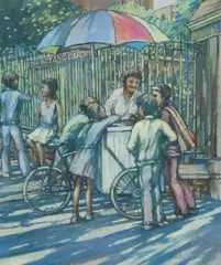 Kieran McGoran, Botanic Gardens, Pastel