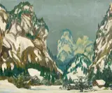 Auktion 386, Los 335 by Max Clarenbach, Öl auf Leinwand, sold Jan 2017