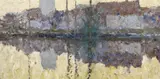 Max Clarenbach, Zierikzee in Holland, Öl auf Leinwand