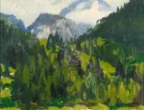Auktion 386, Los 336 by Max Clarenbach, Öl auf Karton, sold Jan 2017