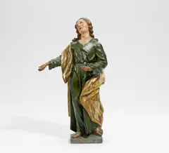 Alpenländisch, Auktion 386, Los 462, Weichholz. Maße: 95cm