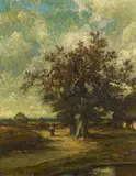 Jules Dupré, Weg vor dem Gehöft