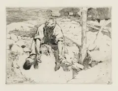 Robert Sterl, Auktion 407, Los 406, Um 1900, Radierung auf Papier