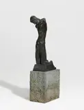 George Minne, Der große Kniende (Le grand agenouillé), Bronze