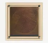 Nacht-Sonne by Heinz Mack, 1972, Serigrafie auf schwarzem Fotokarton, sold Dec 2016