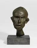 Bernhard Heiliger, Kopf Hans Blüher, 1953, Bronze