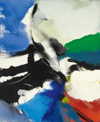 Dans le Pré by Jean Miotte, 1999, Acryl auf Leinwand, sold Nov 2016