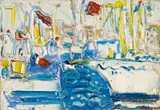 André Cottavoz, "Port de Cannes"