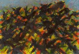 Max Uhlig, "ABRES EN SEPTEMBRE", 1996/1999, Öl auf Karton
