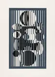 IACA by Victor Vasarely, 1963, Farbserigrafie auf leichtem Karton, sold Jun 2017