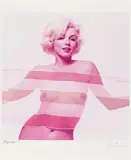 Bert Stern, Marilyn with scarf, C-Print