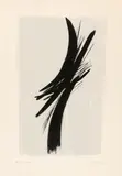 L 33 by Hans Hartung, Farbige Umdrucklithografie auf BFK RIVES (Wasserzeichen), sold Jun 2017