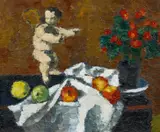 Karl Stark, Früchtestillleben mit Putto
