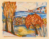 Otto Dix, Auktion 404, Los 443, 1965, Farblithografie auf Van Gelder Zonen (Wasserzeichen)