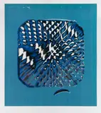 Heinz Mack, Strahlung, 1973, Aluminium-Folienkarton