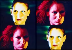 Katharina Sieverding, Nachtmensch, 1982, Jeweils C-Print