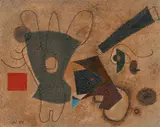 Heinrich Wildemann, Ohne Titel, 1951, Mischtechnik auf Hartfaser(?)