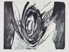 Millenium by Karl Otto Götz, 1999, Lithografie auf ARCHES PLATINE FRANCE (Wasserzeichen), sold Jun 2017