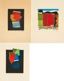 Bertrand Dorny, Konvolut von 3 Druckgrafiken, Ohne Titel