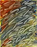Winfred Gaul, "10-1993", 1993, Acryl auf Leinwand