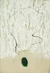 Herbert Egl, Ohne Titel, 1990, Acryl und Tusche auf Leinwand