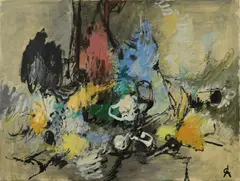 Rolf Cavael, Ohne Titel, Öl auf Leinwand