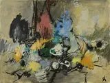 Rolf Cavael, Ohne Titel, Öl auf Leinwand