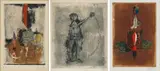 Johnny Friedlaender, Konvolut von 3 Radierungen, a) Hommage à Dürer