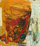 Christoph M. Gais, Ohne Titel, 1987, Öl auf Hartfaserplatte