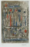 Roger Bissière, Ohne Titel, Farbradierung auf Velin