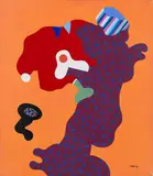 Otmar Alt, "Kleines Sacktier", 1976, Öl auf Leinwand