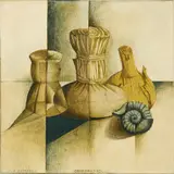 Brigitte Coudrain, A Estréez, 1993, Öl auf Leinwand
