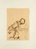 Jürgen Brodwolf, Ohne Titel, 1988, Mischtechnik auf dünnem Velin