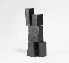 Figur (Quadersäule) by Hans Steinbrenner, Bronze, sold Jun 2017