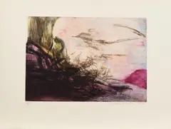 Zao Wou-ki, Ohne Titel, 1967, Farbaquatinta auf ARCHES (Wasserzeichen)