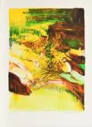 Ohne Titel by Zao Wou-ki, 1973, Farblithografie auf ARCHES FRANCE (Wasserzeichen), sold Sep 2018