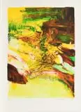 Ohne Titel by Zao Wou-ki, 1973, Farblithografie auf ARCHES FRANCE (Wasserzeichen), sold Sep 2018