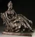 Georges Van der Straeten, Revelry, Bronze with dark brown patina