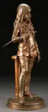 Clement Leopold Steiner, The Young Master, Bronze with brown patina