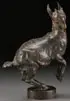 Franz Barwig, Dancing Kid, Bronze with dark patina