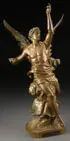Émile Louis Picault, Thought Taking Flight to Bring Illumination