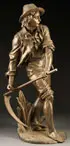The Harvester by Eugène-Antoine Aizelin, Bronze, offered Jun 2013