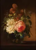 Cornelis van Spaednconck, Floral Still Life, Oil on cradled wood panel