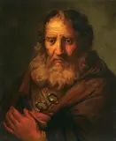 Rembrandt van Rijn, St. Peter, Oil on canvas