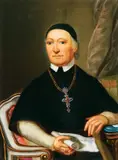 Portrait of a Bishop by French School, Oil on canvas, offered Nov 2012