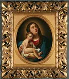 Franz Russ the Elder, Madonna and Child, Oil on canvas