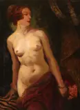 Heinrich Landgrebe, Judith, Oil on canvas