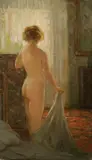 German School, Standing Female Nude