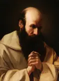 German School, A Praying Monk